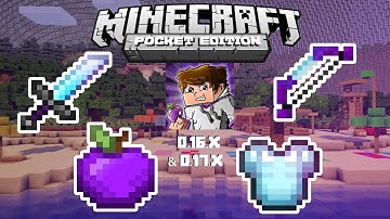 Grapeapplesauce Infinite 16x16 Edit (MINECRAFT PC & PE Texture Pack 0.16.2 & 1.0.0)