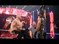 Seth Rollins vs Brock Lesnar - WWE World Heavyweight Championship Match: Raw, March 30, 2015