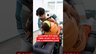 DAUGHTER *TRICKS* MOM INTO SEEING A CHIROPRACTOR!😱 #chiropractic #asmr #trending #shorts