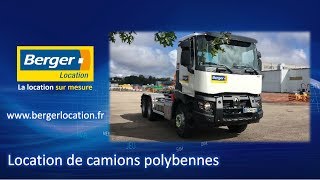 Berger Location - Camion 6x4 polybenne 26T (Euro 6)