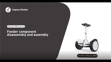 Ninebot S Fender Replacement Video