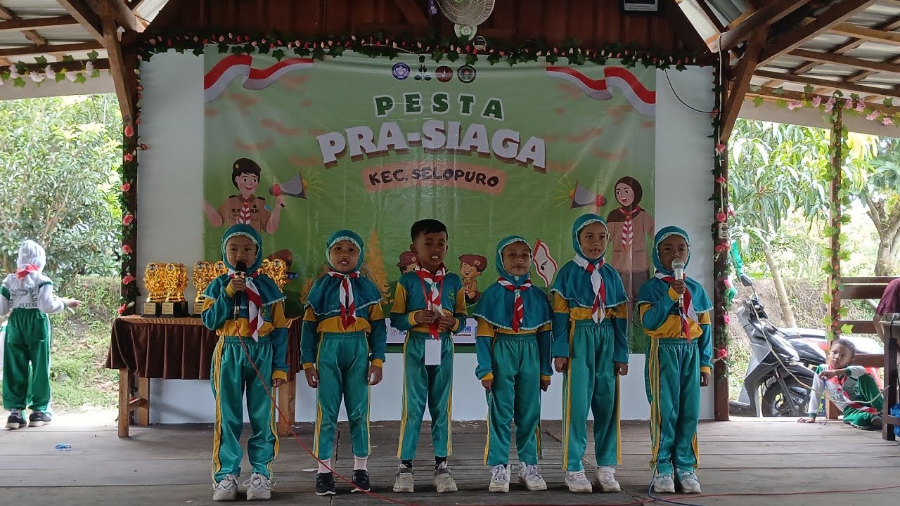 Penampilan Tahfidz di pesta PRA SIAGA Kec.Selopuro