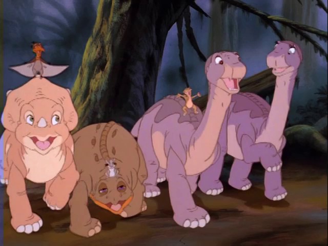 なんかようわからんふた リトルフット クビナガ恐竜がやってきた [The Land Before Time IV