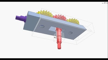 Gear drive for linear motion 2