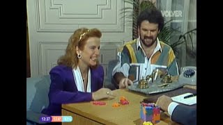 Pimpinela en "Peor es Nada" con Jorge Guinzburg (1991)
