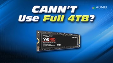 Hoe gebruik je de volledige 4TB harde schijf op Windows?