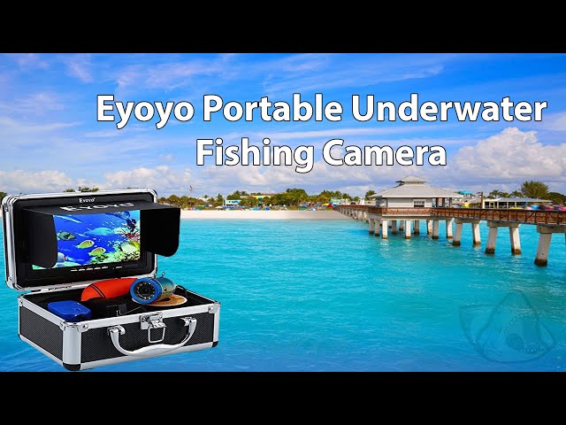 EYOYO 9inch Fish Finder Camera Underwater 50M Depth Fishing w/ IR
