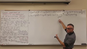 THE COEFFICIENT OF CORRELATION AND DETERMINATION RELATIONSHIP PROOF FINALLY! by Dmitry Leiderman