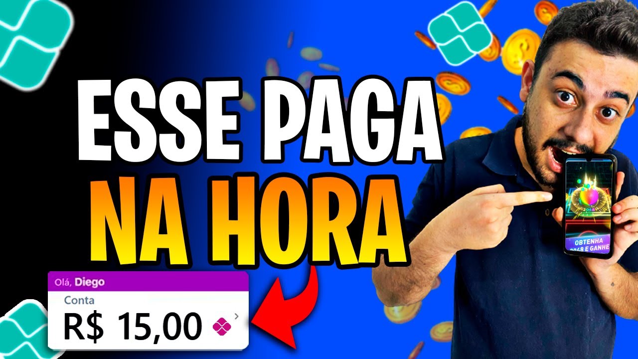 [RECEBA EM 5 SEGUNDOS] NOVO APP de JOGO para GANHAR DINHEIRO de VERDADE pagando na HORA