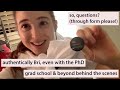 Dr bumbling biochemists quest to answer grad school questions