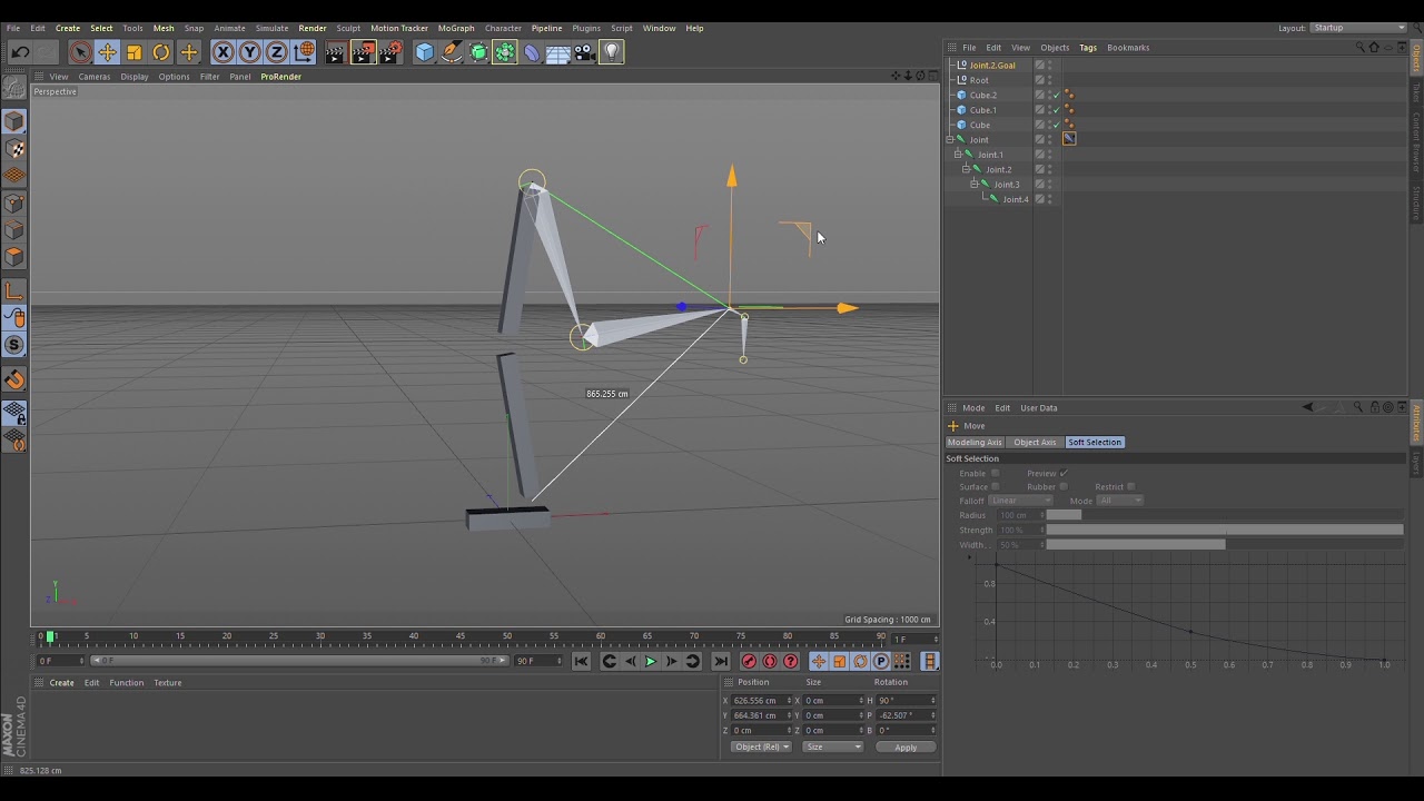 How to rig a leg Quick Tutorial in Cinema 4D - YouTube