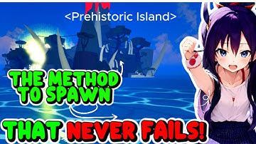 My Secret Trick to Always Spawn Prehistoric Island in Blox Fruits! (Dragon Update)