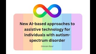 New AI-based approaches to assistive technology for individuals with Autism Spectrum Disorder