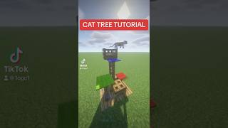 MINECRAFT CAT TREE TUTORIAL #minecraft #minecraftbuilding #minecraftbuild #minecrafttutorial #shorts