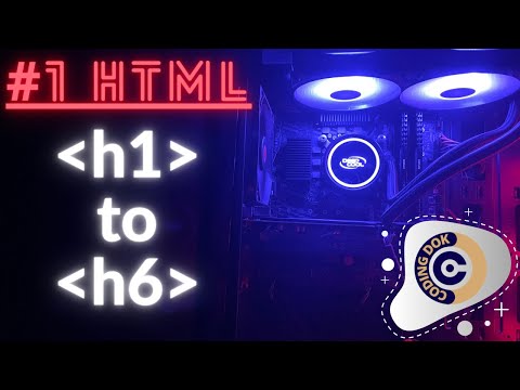 #1 HTML Headings (h1 to h6) Tag
