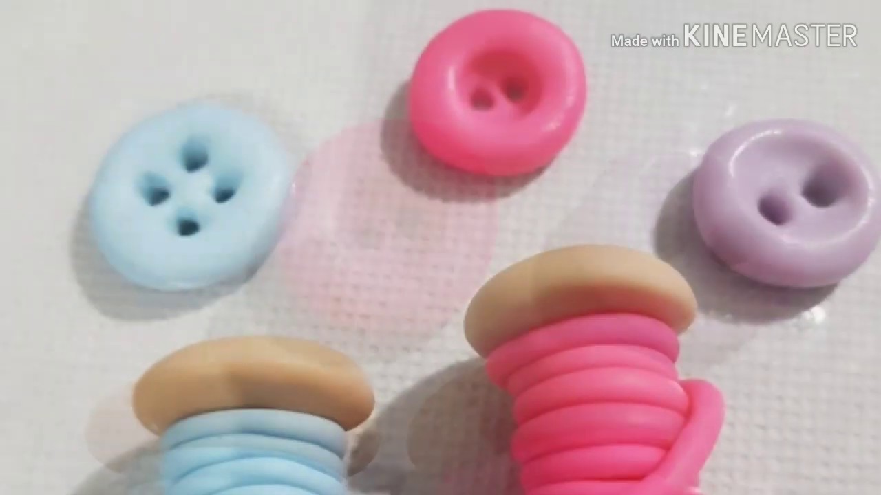 Biscuit(carretel de linha e botão)