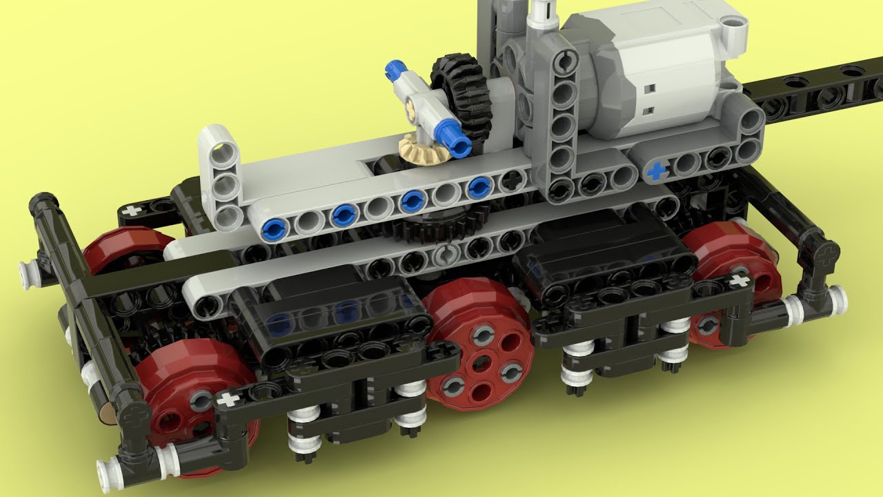 Alright! ALL POWERED 3 AXLES BOGIE Featuring SD402 Lego Technic Trains