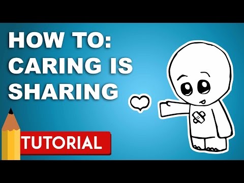 Sharing is caring- DRAWING TUTORIAL ♥ausgezeichnet @AusgezeichnetTV