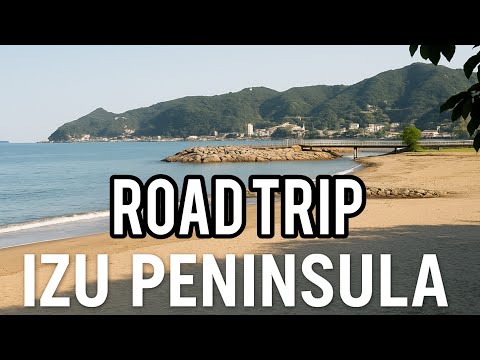 Tokyo Japan Day 1: Road Trip in IZU PENINSULA #travel#adventure