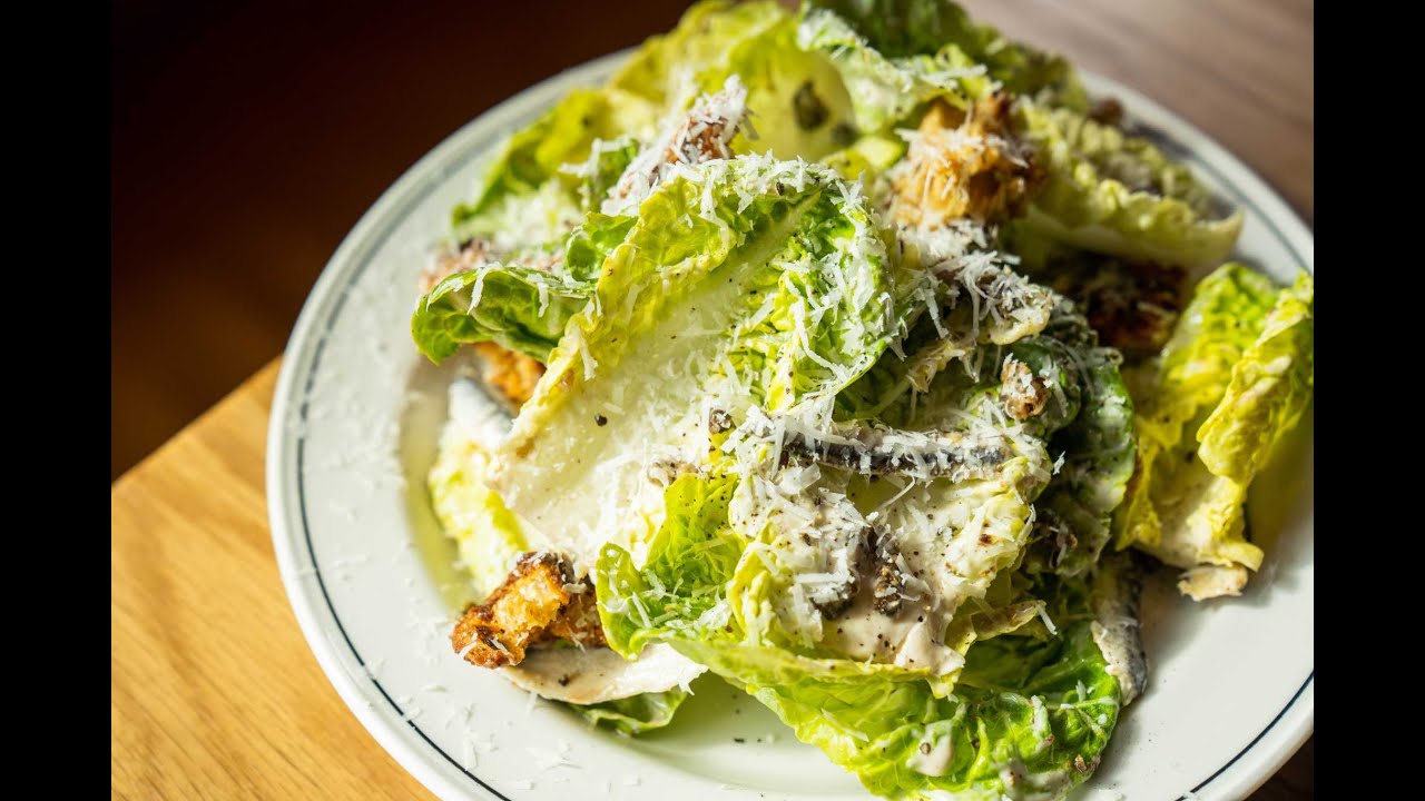 FANTASTIC Caesar Salad / Grilled Chicken & Vegetables - ( The Italian Grill) - Vero Beach, Florida