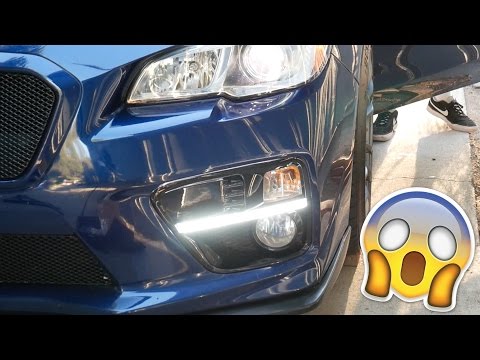 Subispeed S4 스타일 베젤 2015-2017 Subaru WRX 설치