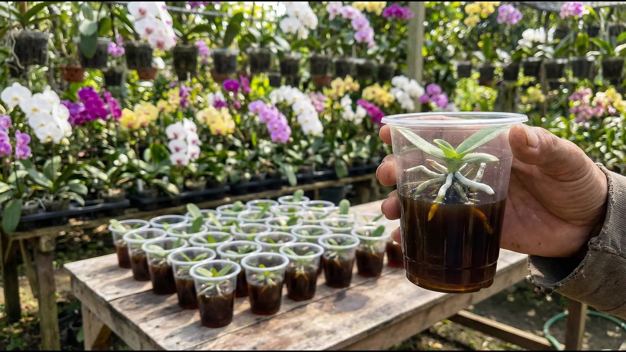 Knowing this secret, you can easily propagate any orchid species.