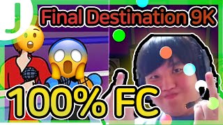 [J/Funky Friday] (WORLD FIRST) Final Destination 9K 100.00% PERFECT FULL COMBO!!!!!