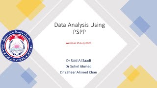 Data Analysis Using PSPP part 2