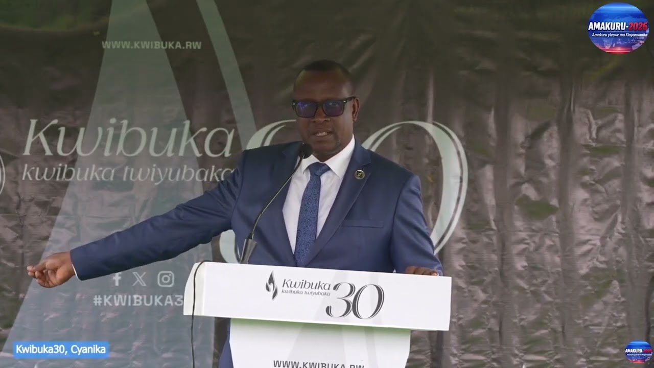 UYU MWICANYI NARI NZI KO NTAZAMUVUGA'' IJAMBO RYA Dr BIZIMANA Jean Damascene MU CYANIKA KU