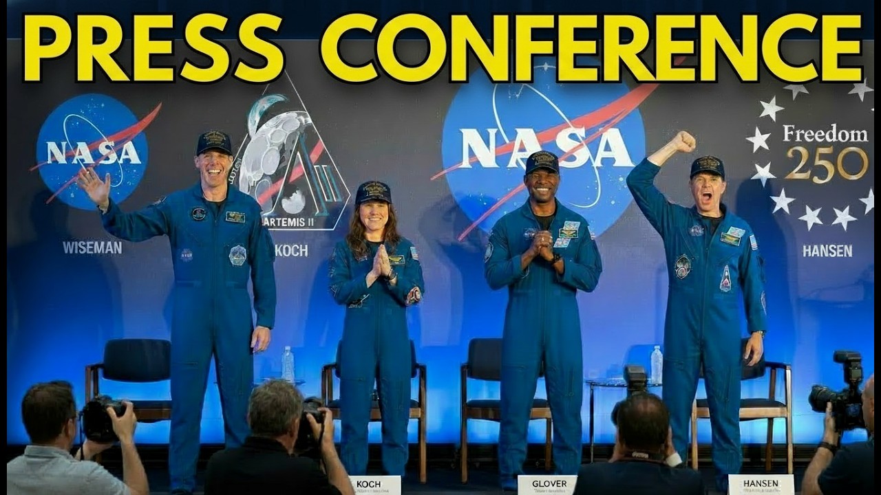 NASA Artemis II Astronauts Says Something Strange On Moon! First Live ...