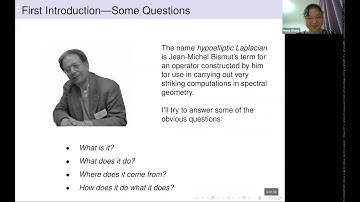 Nigel Higson:  A counterfactual history of the hypoelliptic Laplacian