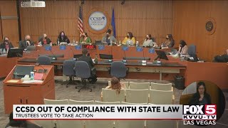Split vote by CCSD trustees aims to bring district into compliance with state law