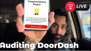DoorDash Driver AUDITS YouTube Creators Live: Tier Program Update 2024