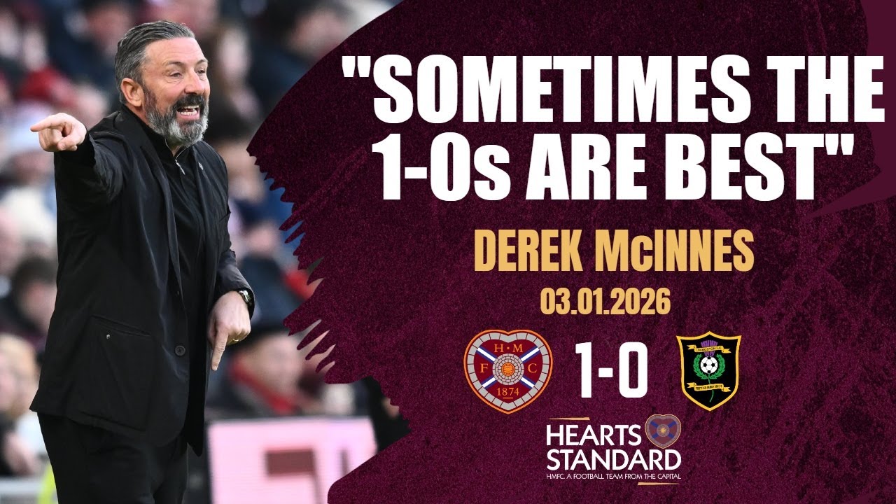 ДЕРЕК МАКИННС | «Хартс» — «Ливингстон» 1:0 | «Иногда победы со счетом 1:0 — самые лучшие».