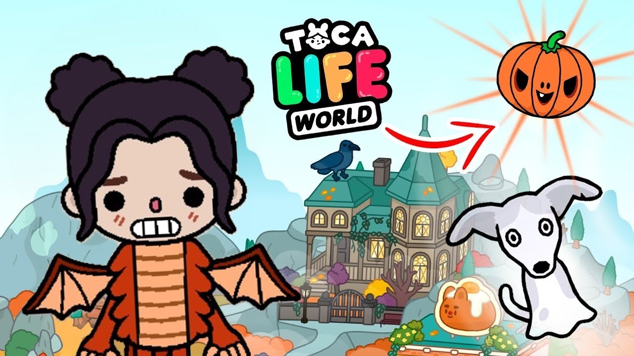 CADILAR BAYRAMINDA PERİLİ EVE GİRDİM! Toca Life World