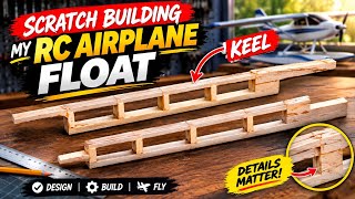 Scratch building my RC Airplane Float (part 2 - Keel construction)