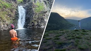 Grey Mare's Tail , WILD Swimming and Camping SCOTLAND