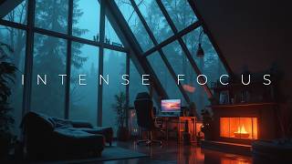 Intense focus music | Deep work music for focus &amp; concentration | Ambient brain power 90