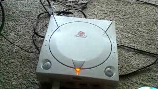 Dreamcast playing burnt games