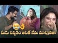 Ram Charan Making Hilarious Fun With Tamanna Sye Raa Success Meet Manastars