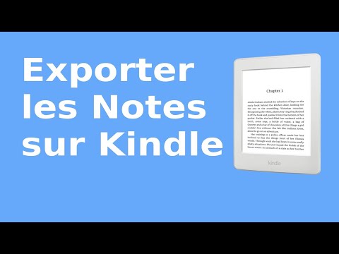 Vidéo: Comment écrire des notes sur mon Kindle ?