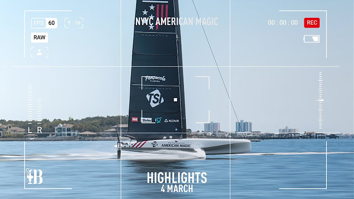 NYYC American Magic AC40-5 Day 2 Summary