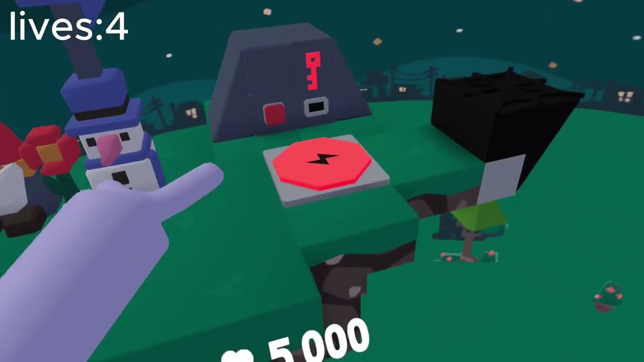 yeeps hide and seek only up but i only have 5 lives per only up