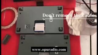 How to do the installation of GM Opel Astra K Car LCD display 8inch screen LQ080Y5DZ10 LQ080Y5DZ06