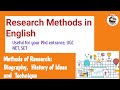 Research methods in english literature ugc net English paper research methodology syllabus analysis