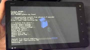 Upgrading Ainol Novo7 Basic to Android 3.2