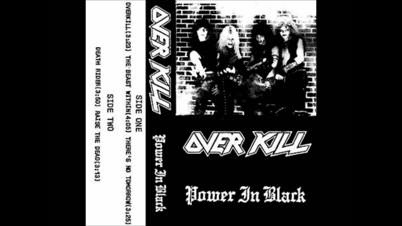 Overkill - Death Rider (Lyrics) - YouTube