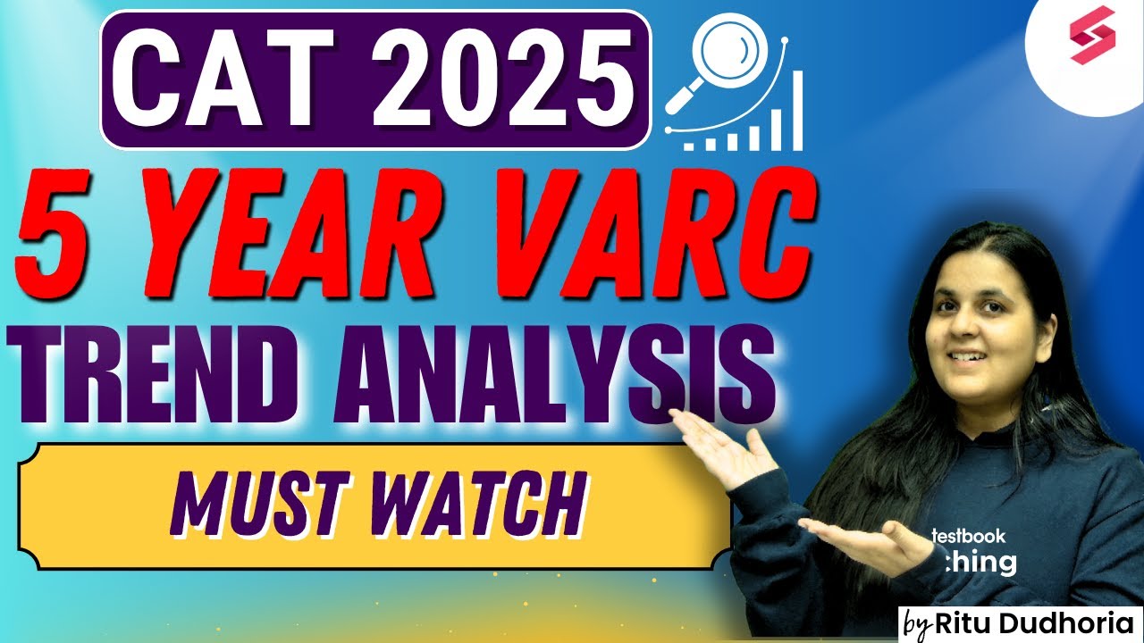 5 Years CAT VARC Trend Analysis | CAT VARC Preparation 2025 | CAT ...