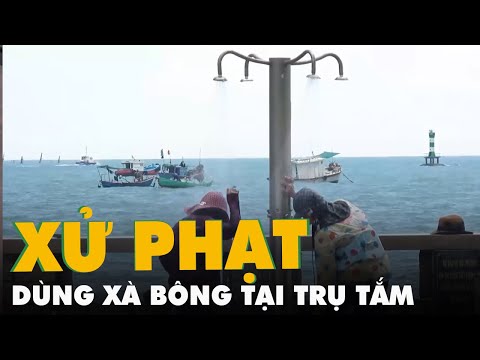 Video Đến Vũng Tàu dùng dầu gội, xà bông tại các trụ tắm... - youtube
