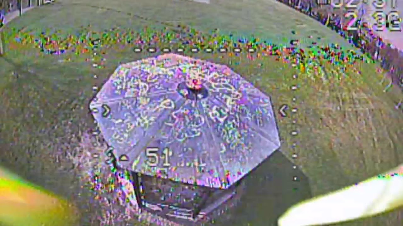 Fpv drone flight Meersbrook park Sheffield